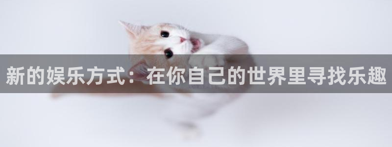 壹号app下载苹果：新的娱乐方式：在你自己的世界里寻找乐趣